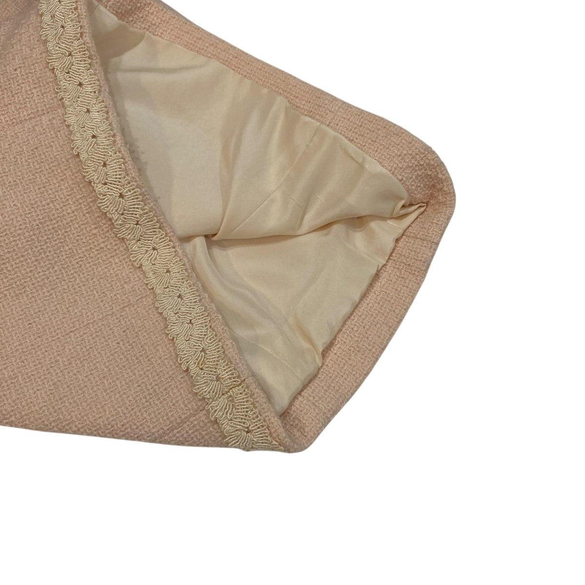CHANEL(シャネル) セットアップスーツ ピンクベージュ サイズ 38