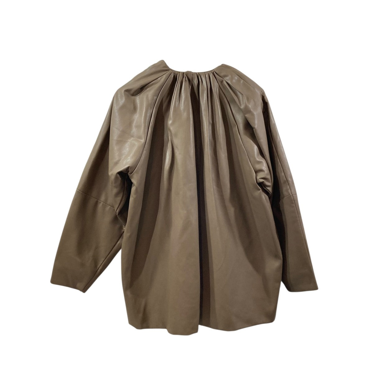 CLANE(クラネ) EGG FAKE LEATHER JACKETレザージャケット19104-0561