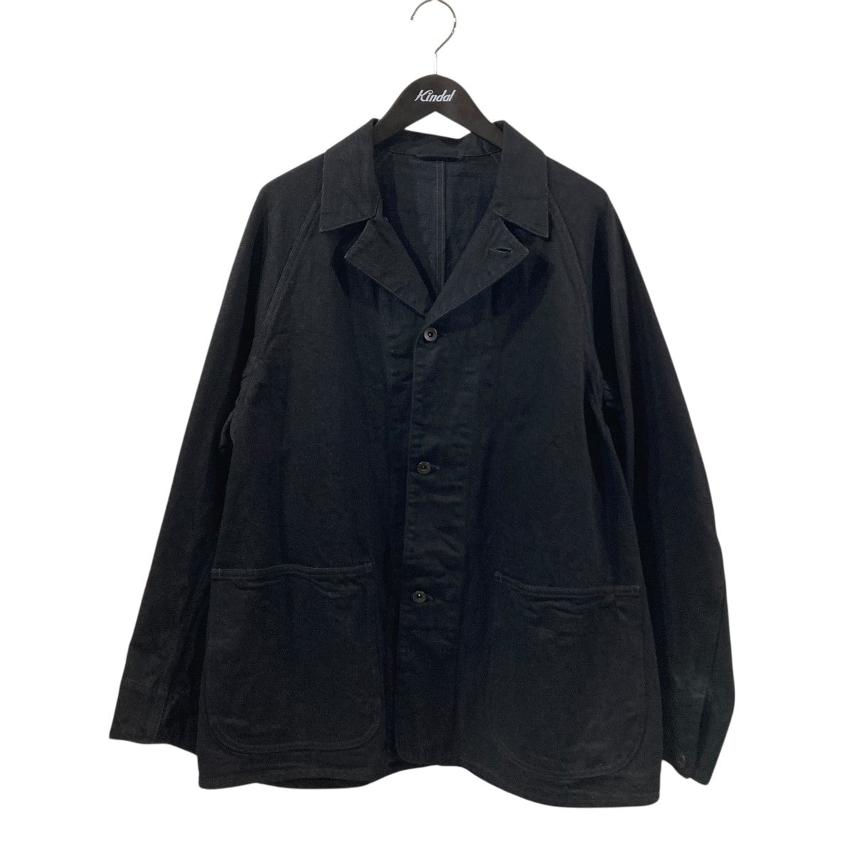 ブラックデニム ワークジャケット C03-01002