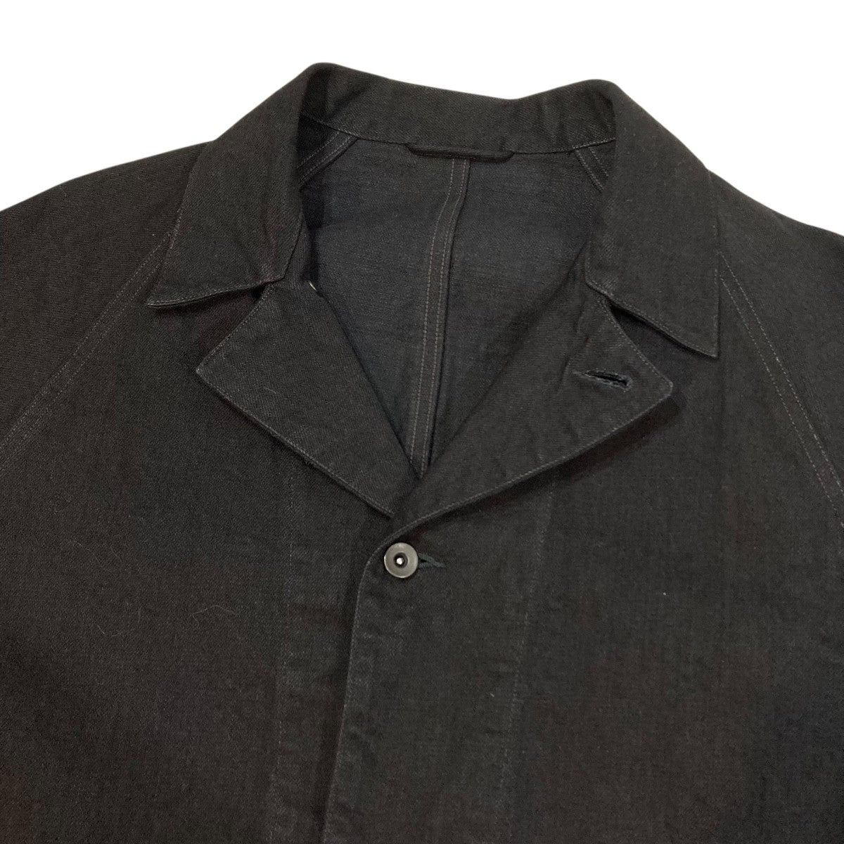 ブラックデニム ワークジャケット C03-01002