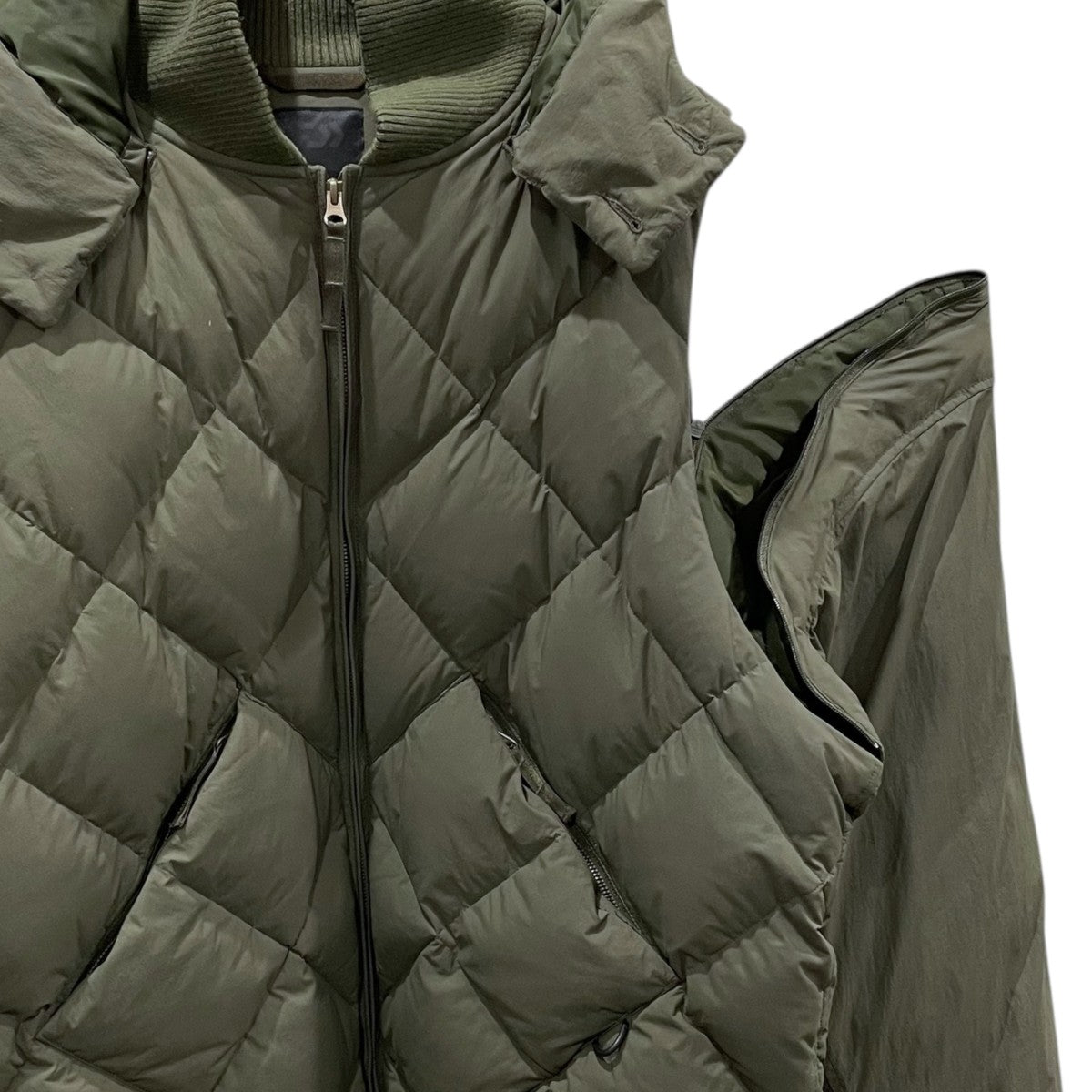ダウンジャケット ダウンベスト TECH 4WAY QUILT DOWN JACKET テック4ウェイ キルトダウンジャケット BW-26022W