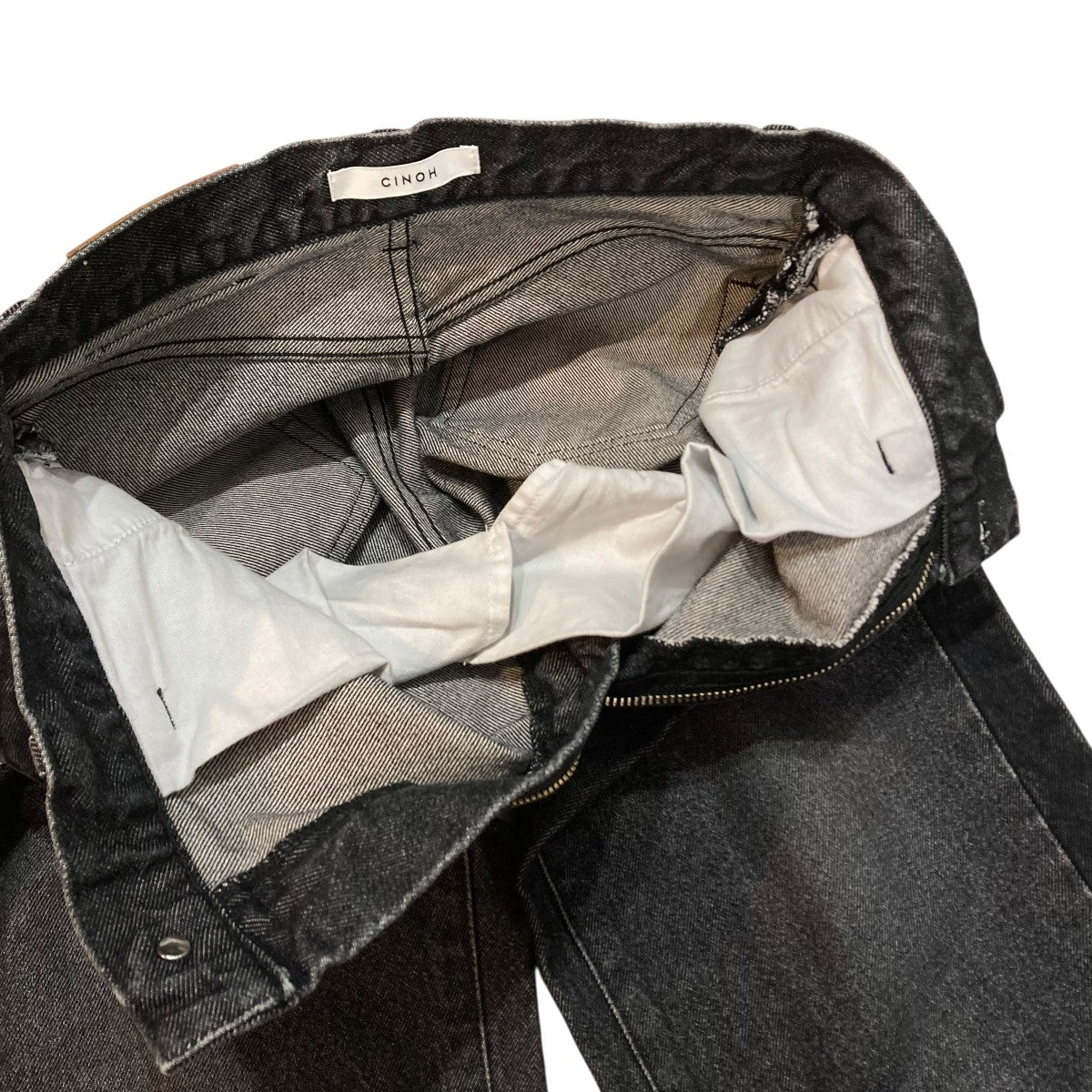 サイドシーム フレア デニム パンツデニムパンツ25WPT001