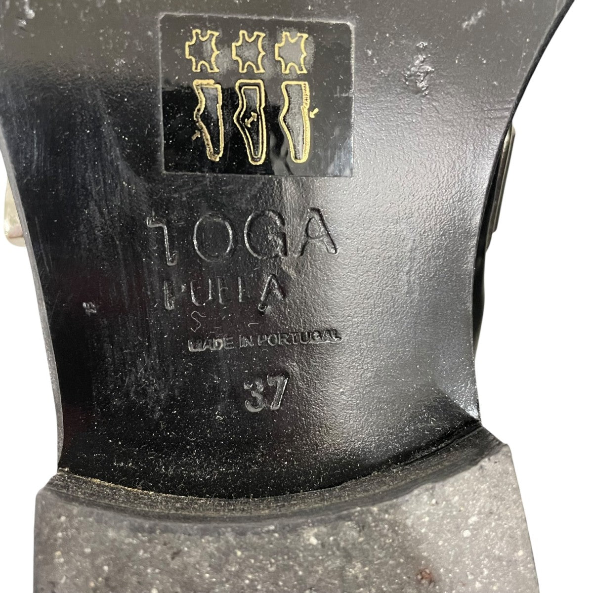 TOGA PULLA レザーシューズ 古着・中古-8枚目のアイテム画像