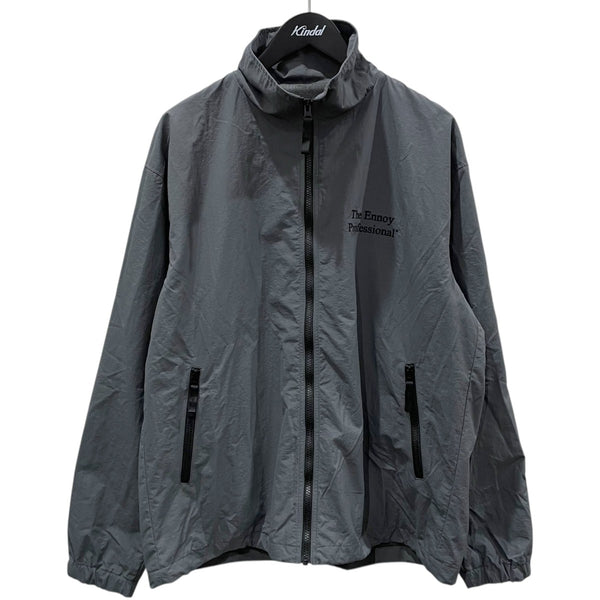 The Ennoy Professional×スタイリスト私物 21AW ロゴ刺繍ジップアップ