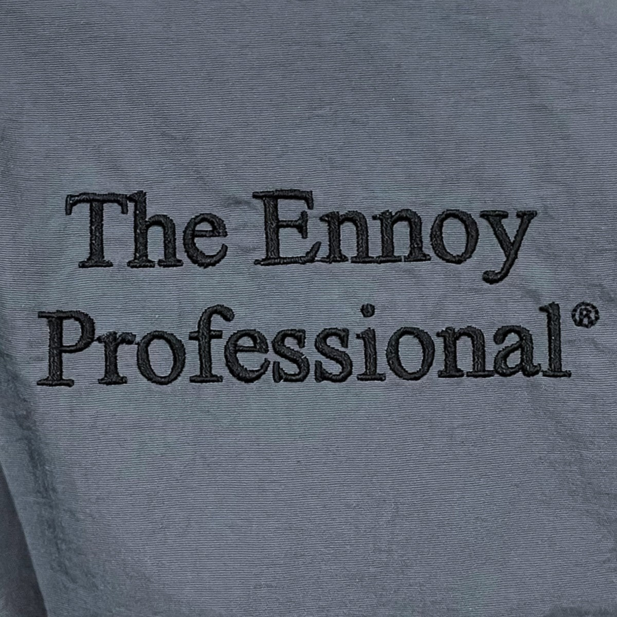 The Ennoy Professional×スタイリスト私物 21AW ロゴ刺繍ジップアップ