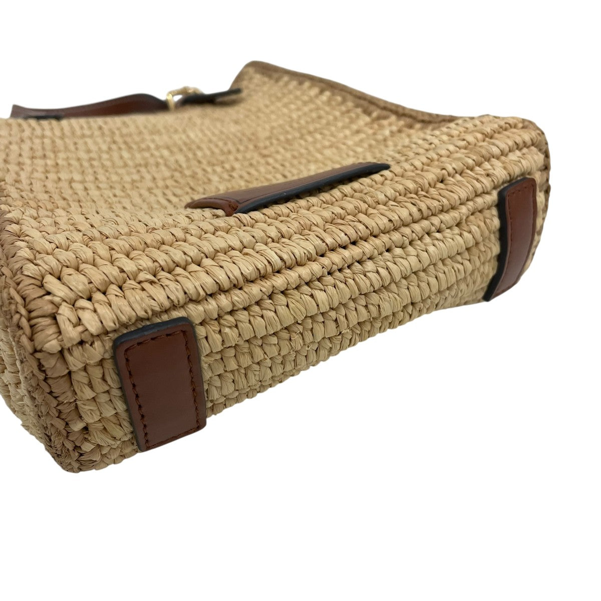 Eyes N S Raffia in Natural ミニ・トート2WAYバッグ
