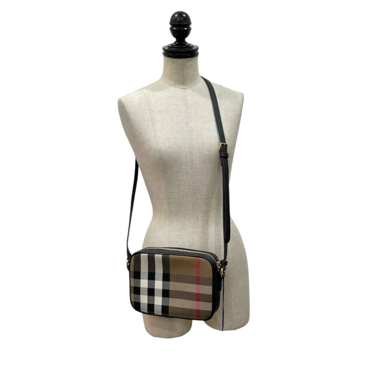 BURBERRY(バーバリー) SM CAMERA BAGチェック柄カメラバッグ8085080