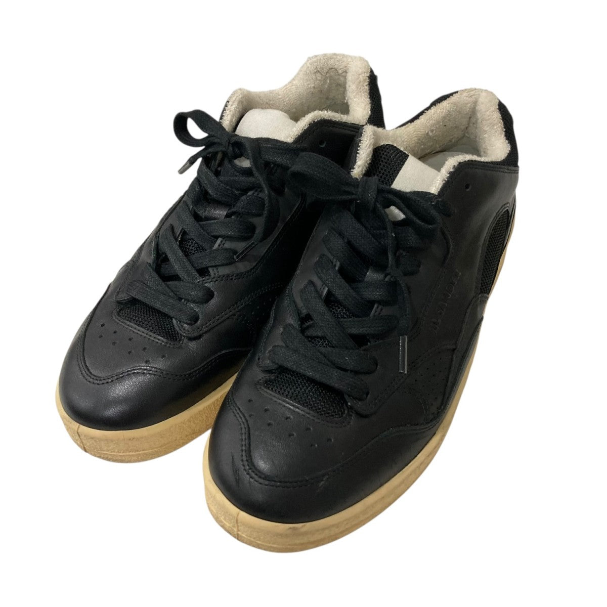 JIL SANDER レザースニーカー 古着・中古-1枚目のアイテム画像