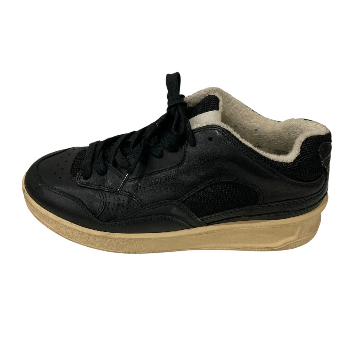 JIL SANDER レザースニーカー 古着・中古-2枚目のアイテム画像