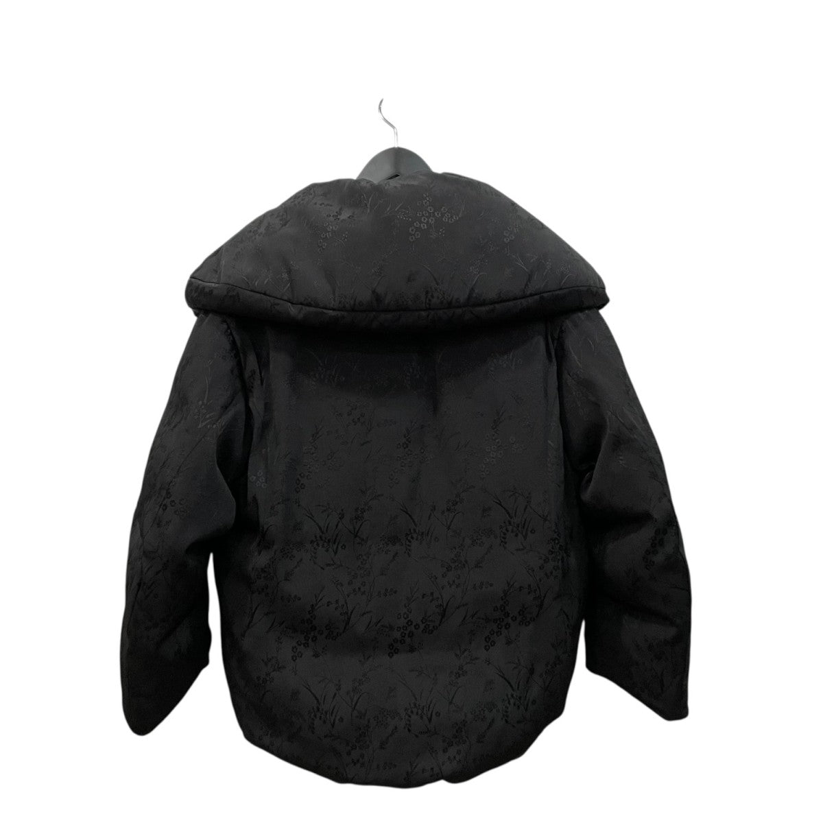 Mame Kurogouchi ダウンジャケット　25FW Floral Jacquard Rounded Down Jacket - ecru - Mame Kurogouchi