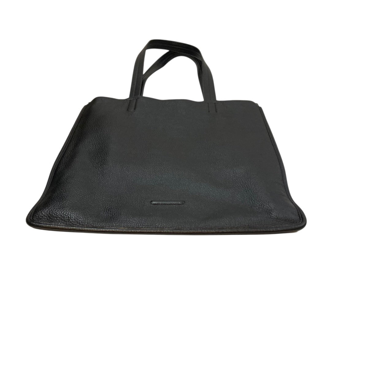 フラットレザートートレザーバッグ