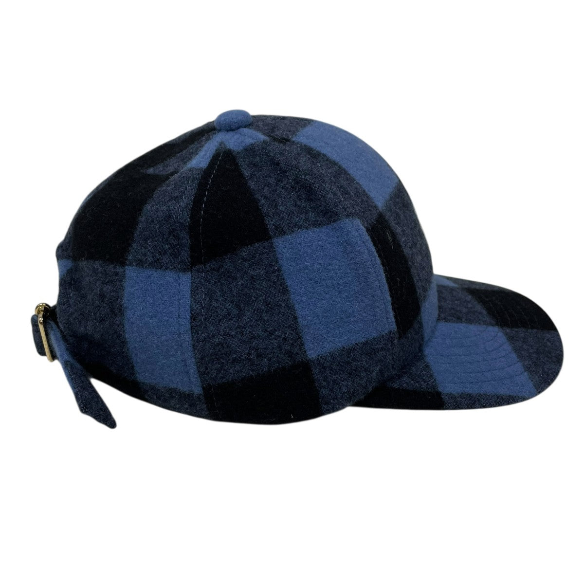 chiiiibag　Wool Cap ウールキャップ　イエロー　チェック chiii(チー) チェック柄ベースボールキャップ Wool cap ウールキャップ