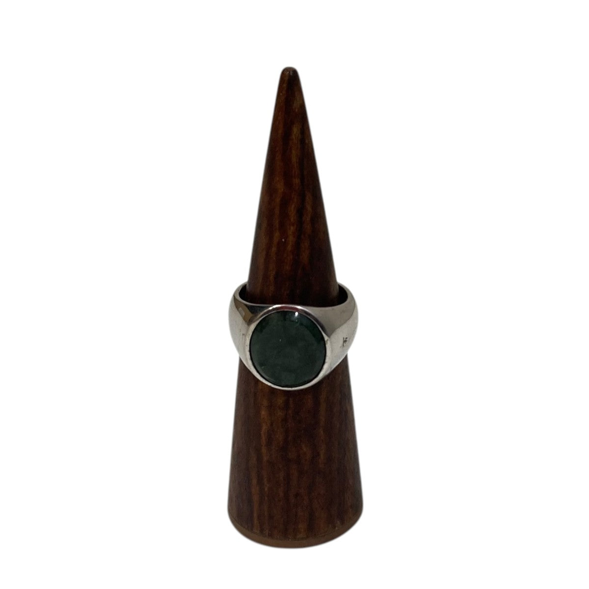 TOM WOOD Oval Green Marbleリング 古着・中古-5枚目のアイテム画像