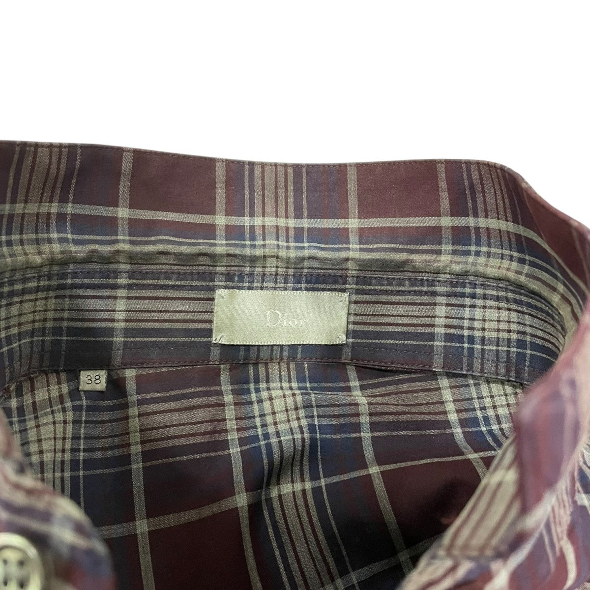 Dior Homme(ディオールオム) チェックシャツ9H3150461190 9H3150461190