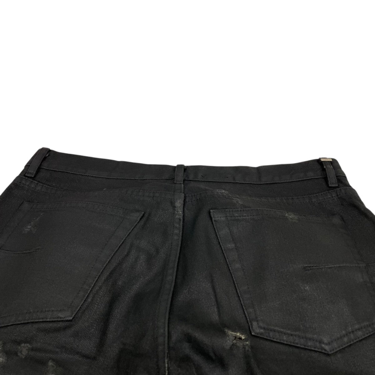 Dior Homme STRIP期 デストロイコーティングデニムパンツ4EH1018686 古着・中古-4枚目のアイテム画像