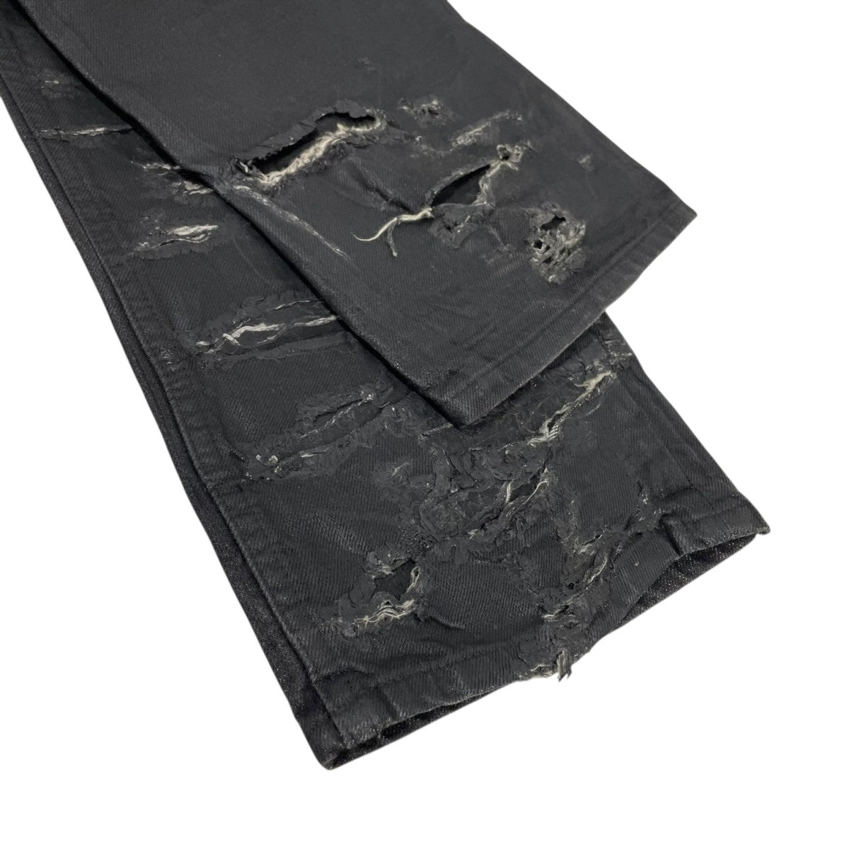Dior Homme STRIP期 デストロイコーティングデニムパンツ4EH1018686 古着・中古-5枚目のアイテム画像