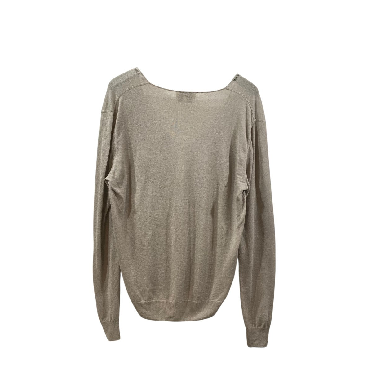 HERMES(エルメス) Vネックニット ベージュ サイズ M｜【公式】カインド