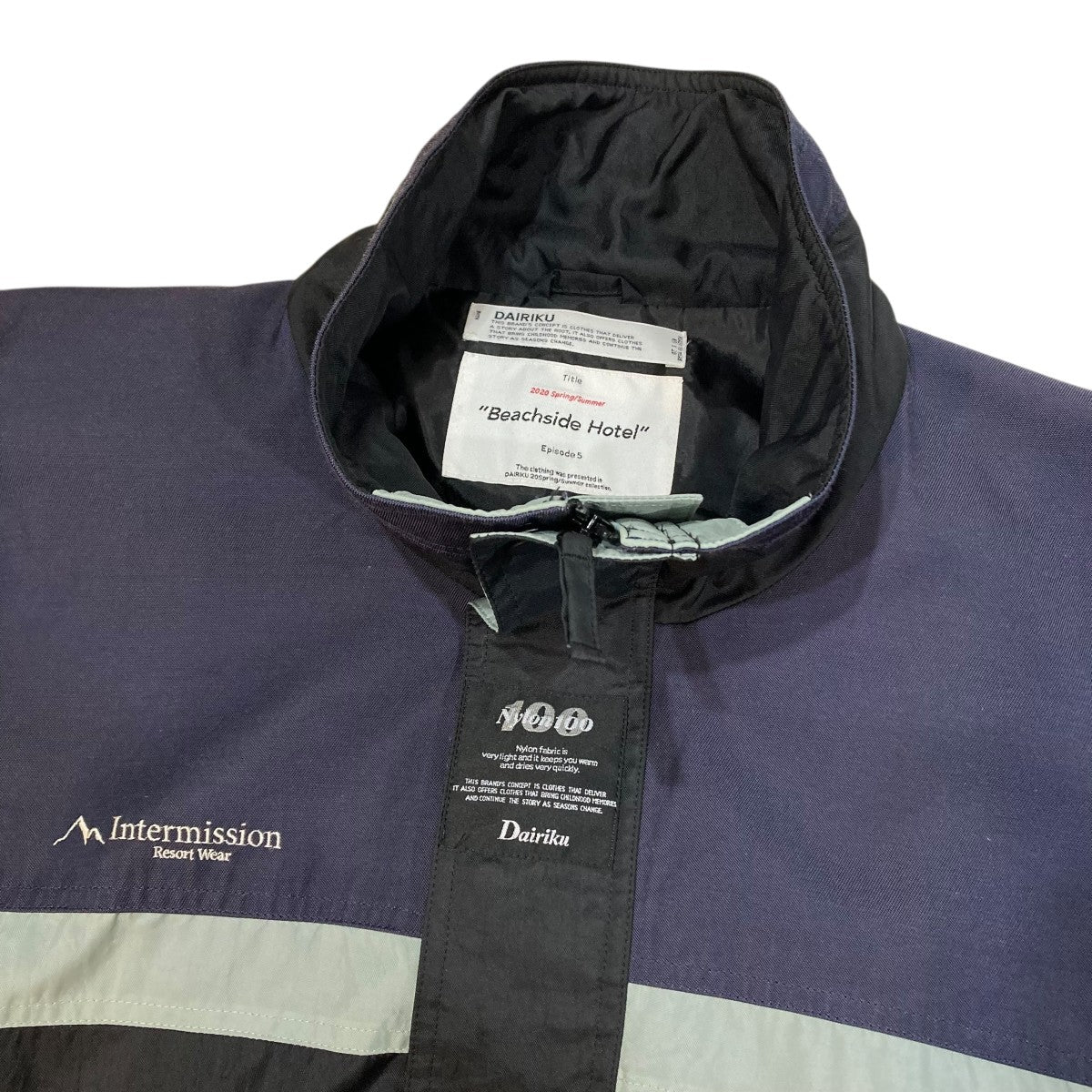 DAIRIKU(ダイリク) INTERMISSION Nylon Blousonナイロンジャケット20SS
