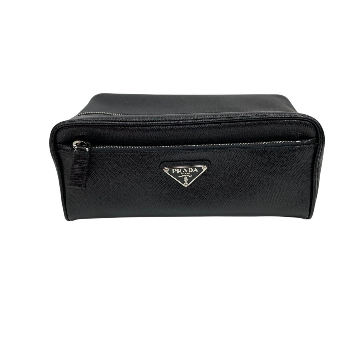 PRADA 三角プレート トラベルポーチ 古着・中古-1枚目のアイテム画像