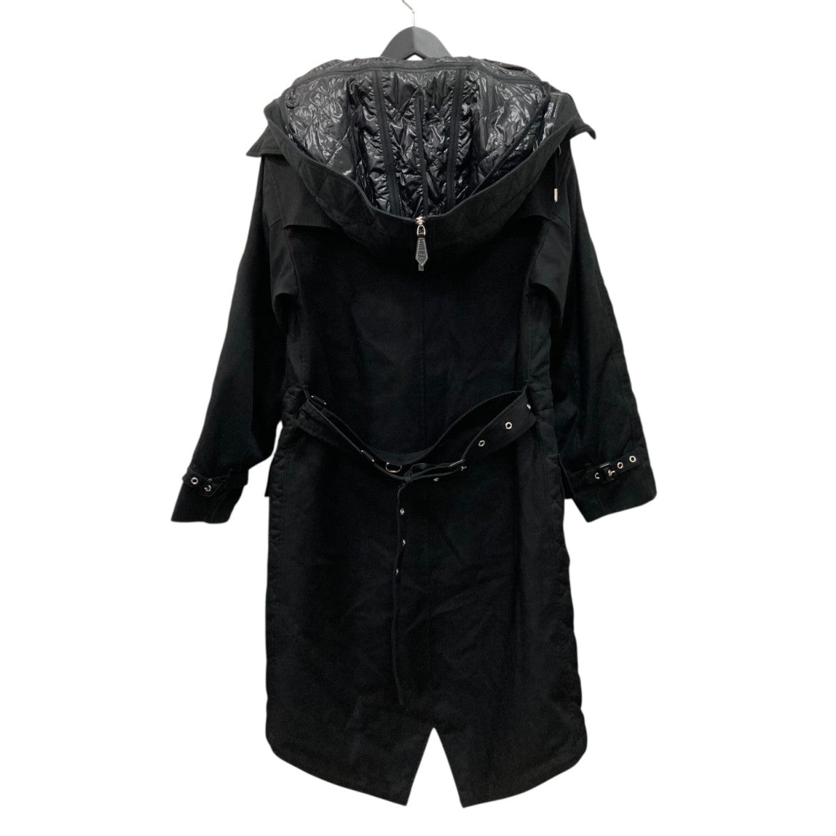 BURBERRY LONDON ティッシ期 デタッチャブルフード キルティング コートモッズコート8040088 古着・中古-3枚目のアイテム画像