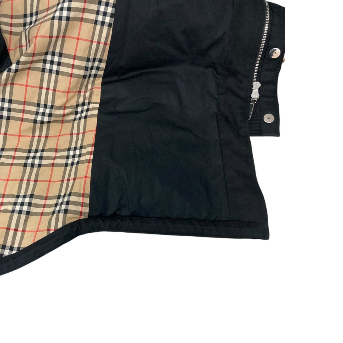 BURBERRY LONDON ティッシ期 デタッチャブルフード キルティング コートモッズコート8040088 古着・中古-5枚目のアイテム画像