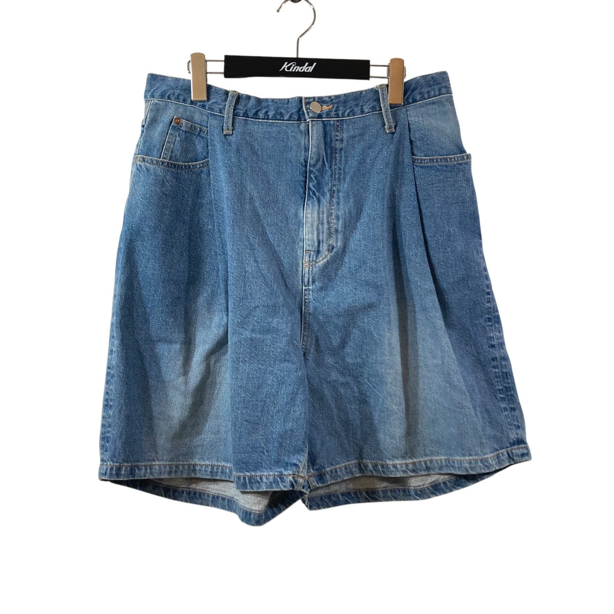 URU Denim shortsデニムショートパンツ24SCD03 古着・中古-1枚目のアイテム画像