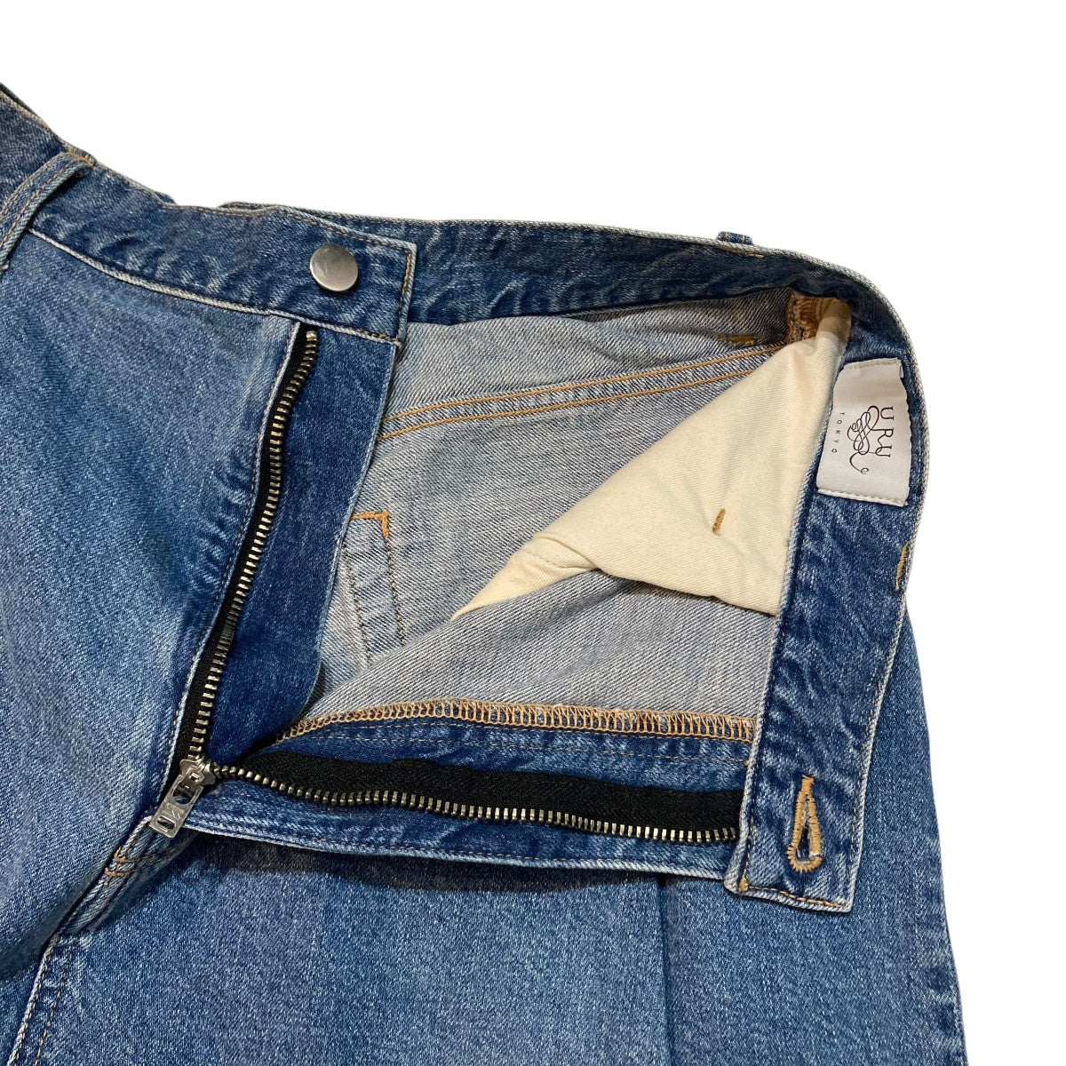 URU Denim shortsデニムショートパンツ24SCD03 古着・中古-3枚目のアイテム画像