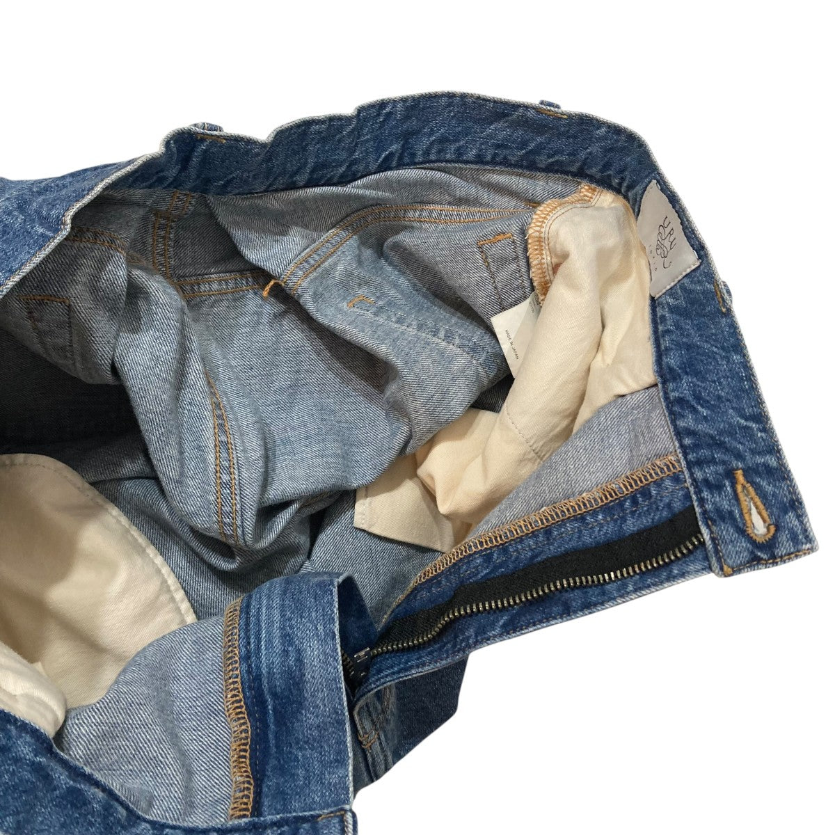 URU Denim shortsデニムショートパンツ24SCD03 古着・中古-6枚目のアイテム画像