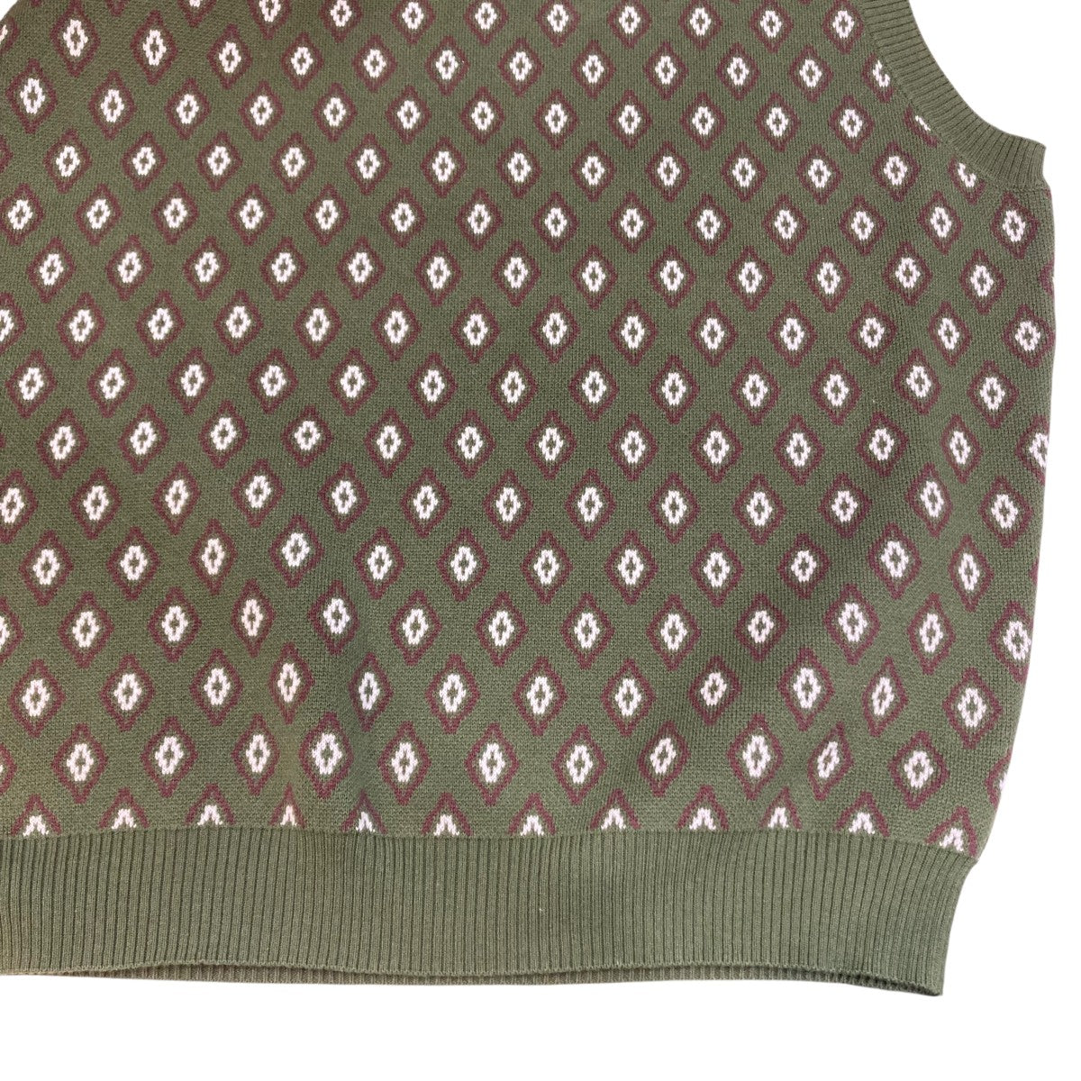 Diamond Knit Polo VestニットベストTTT-2023SS-KT11