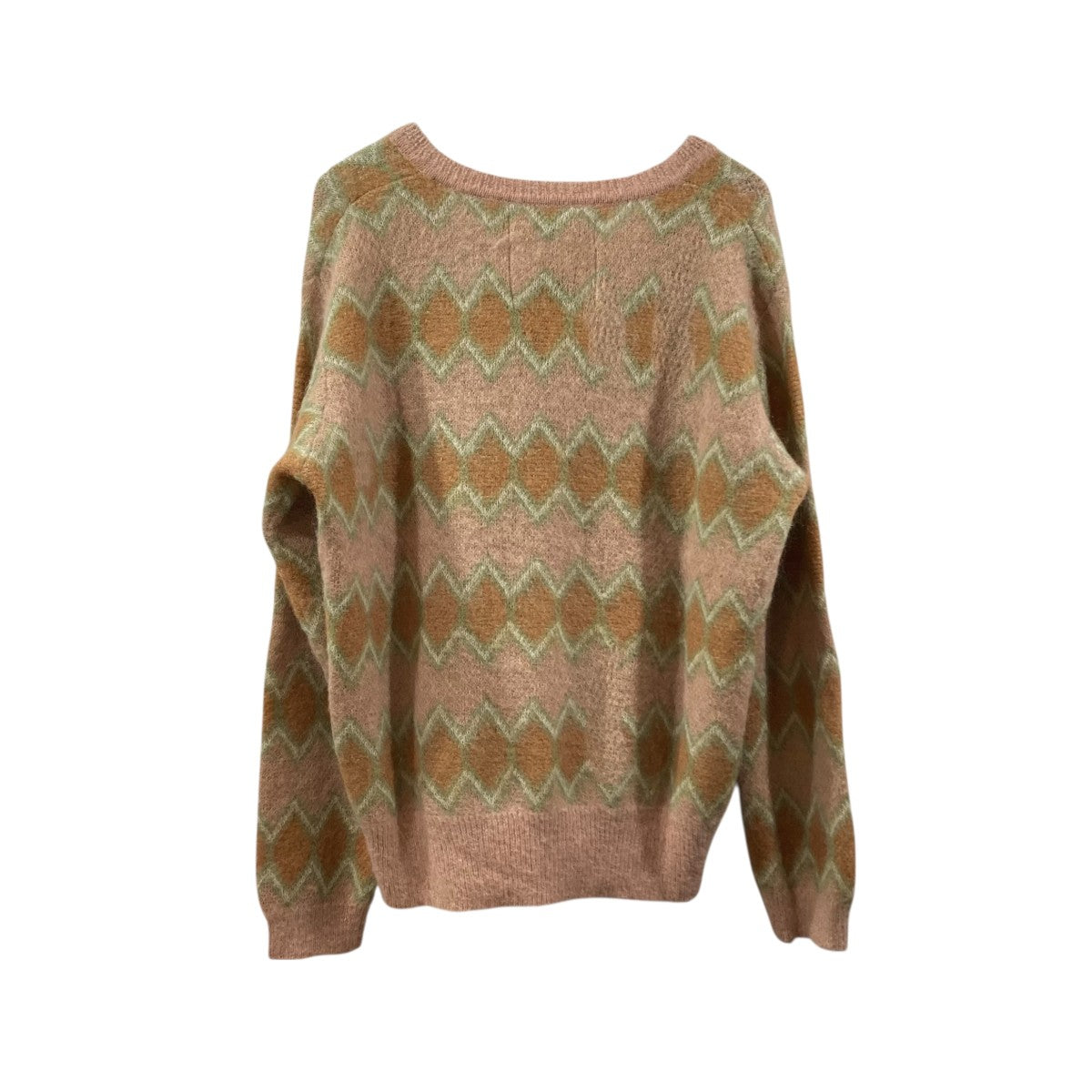 Tite Border Knit PulloverVネックニット23AW K-1