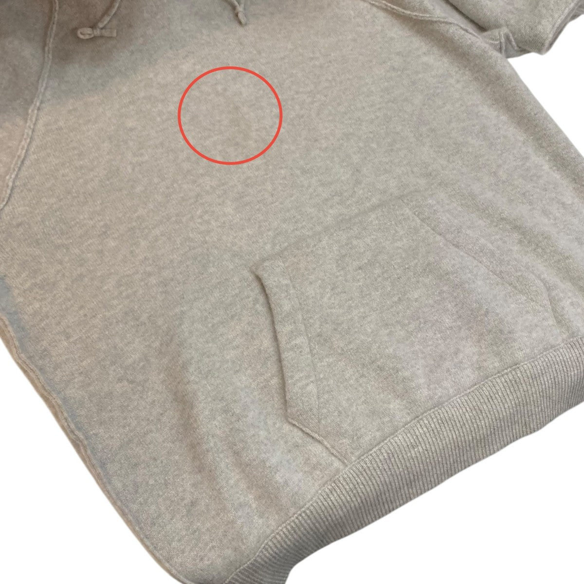 25AWCASH PILE P O HOODIEニットパーカーMT5303-0103