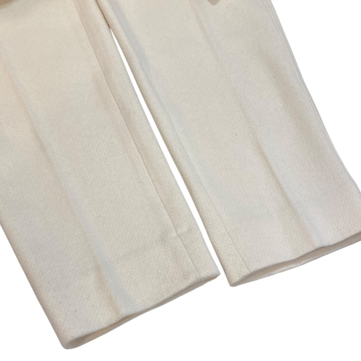 nonnotte(ノノット) ELASTIC BAGGY TROUSERSウールパンツN-23A-030 N