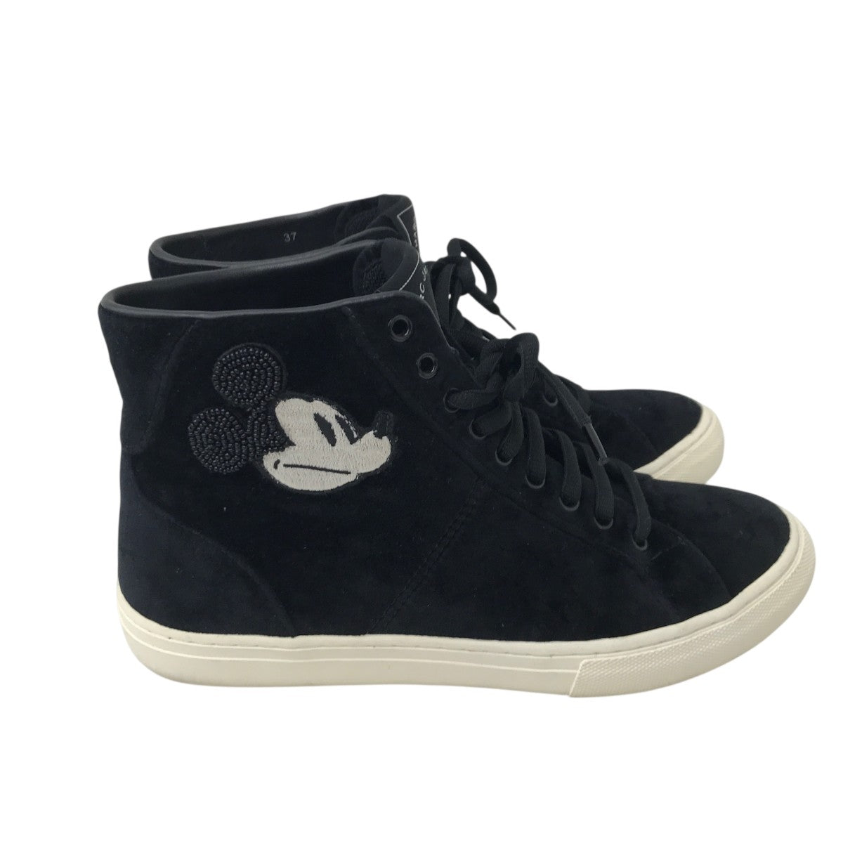 MARC JACOBS ミッキーハイカットスニーカー 古着・中古-2枚目のアイテム画像