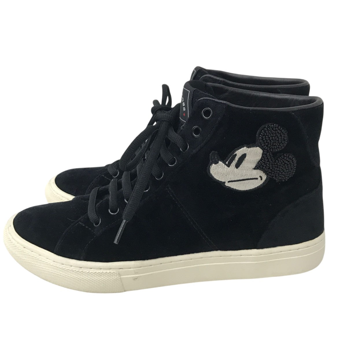 MARC JACOBS ミッキーハイカットスニーカー 古着・中古-3枚目のアイテム画像