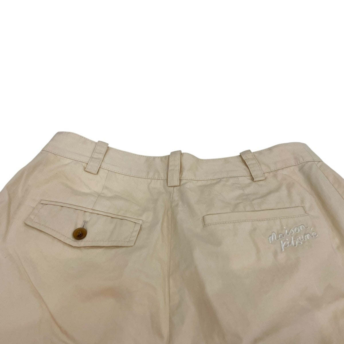 MAISON KITSUNE ream Cotton パンツMW01103WW0102 古着・中古-4枚目のアイテム画像