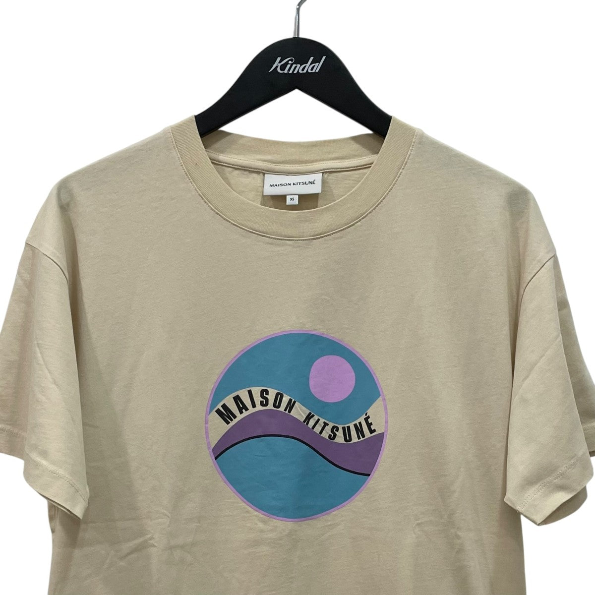 MAISON KITSUNE ポップ ウェーブ リラックスド Tシャツ半袖ＴシャツMW00118KJ0136 古着・中古-2枚目のアイテム画像