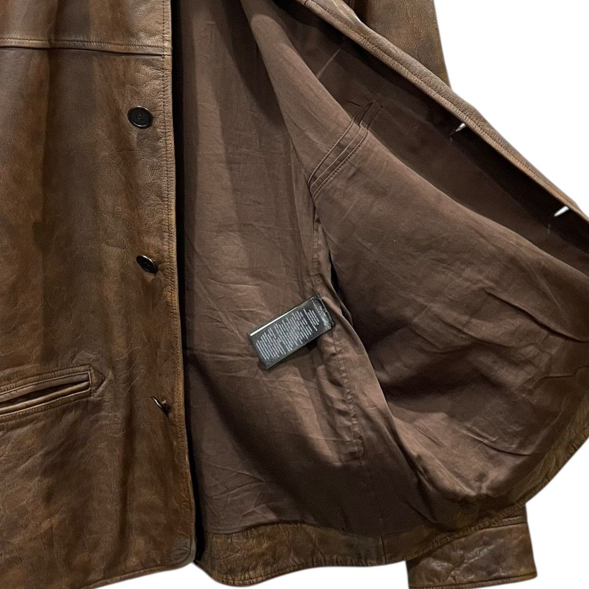 RRL(ダブルアールエル) 24AW レザージャケット LEATHER CAR COAT