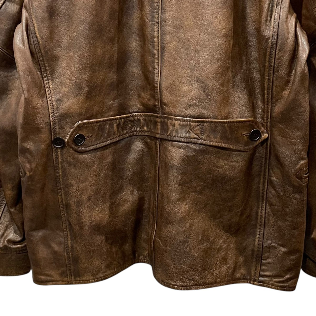 RRL(ダブルアールエル) 24AW レザージャケット LEATHER CAR COAT