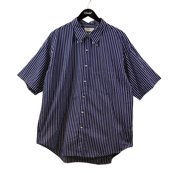 Graphpaper Thomas Mason ストライプシャツ サイズ2 Graphpaper(グラフペーパー) THOMAS MASON S S B．D BOX SHIRT
