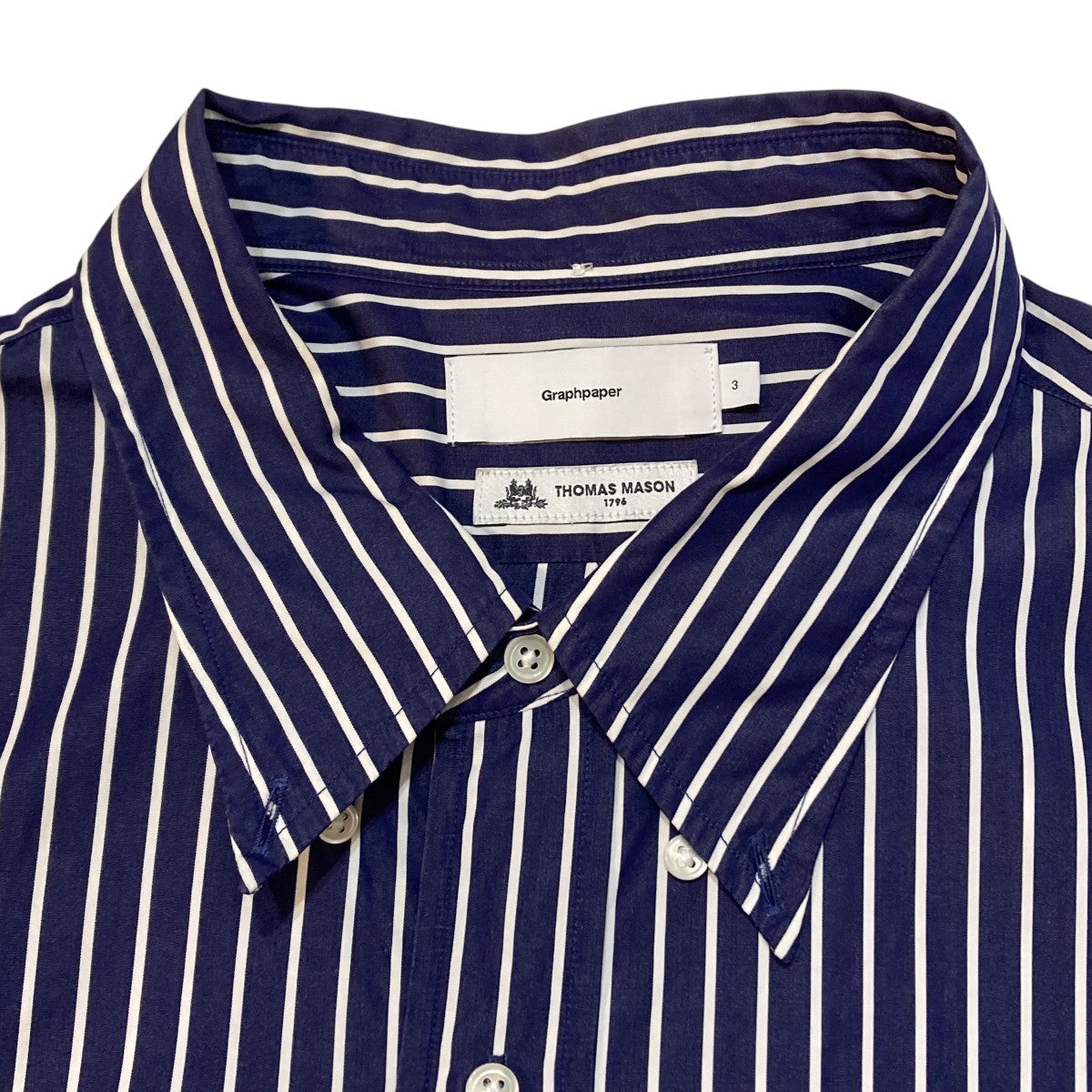 Graphpaper(グラフペーパー) THOMAS MASON S S B．D BOX SHIRT