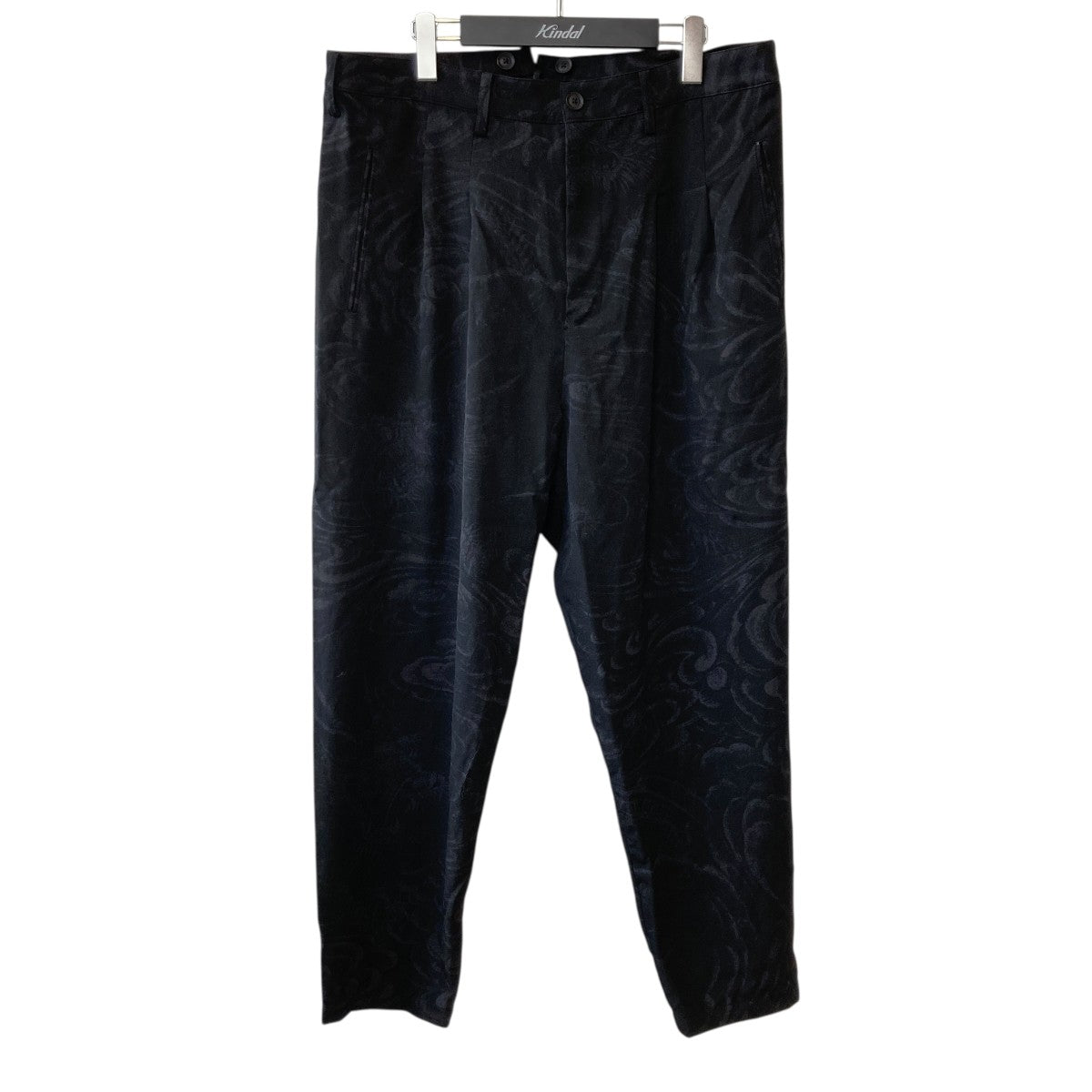 Yohji Yamamoto pour homme 総柄パンツHE-P80-510 古着・中古-1枚目のアイテム画像