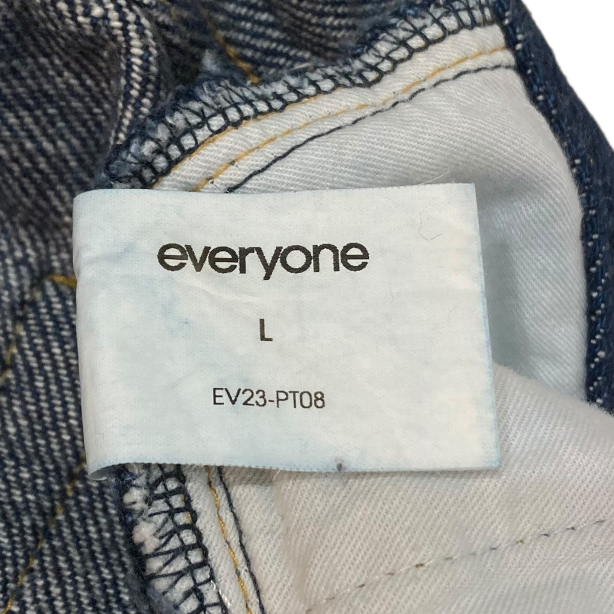everyone SOFT DENIM PANTSデニムパンツEV23-PT08 EV23-PT08