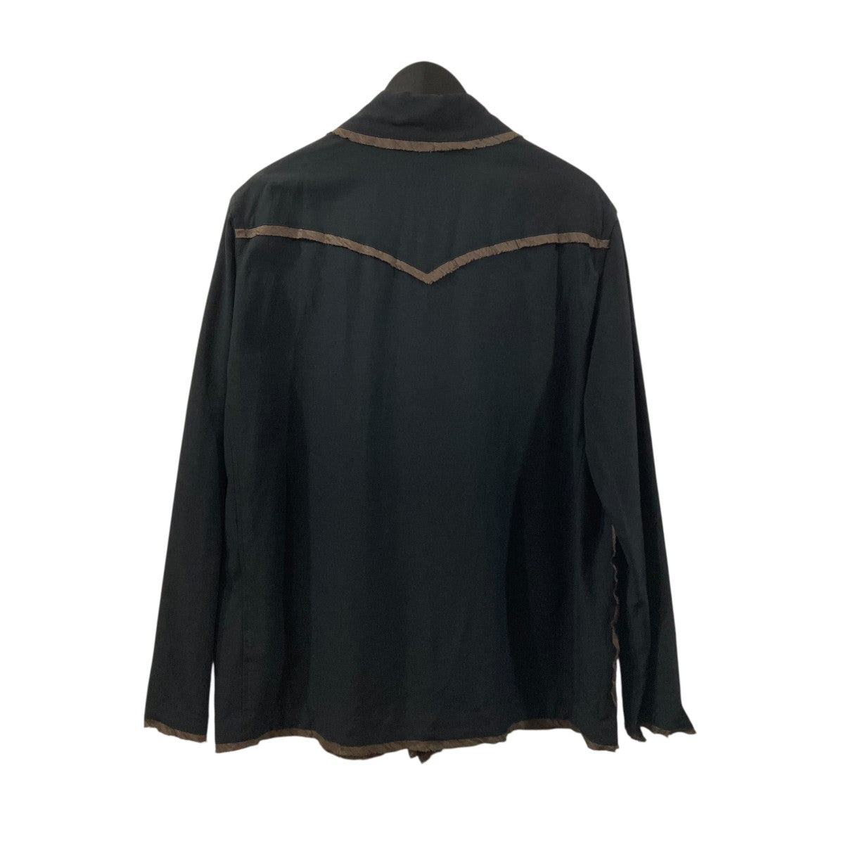 WOOL RAYON TROPICAL EMBROIDERY JACKETシャツジャケットA00142J