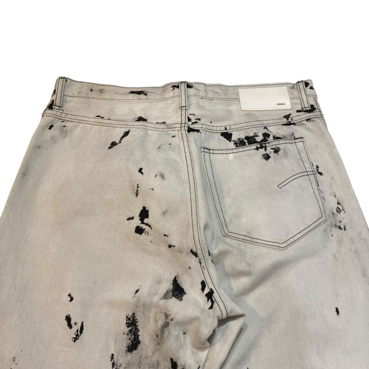 ensou．(エンソウ) デニムパンツ ライトグレー サイズ 32｜【公式
