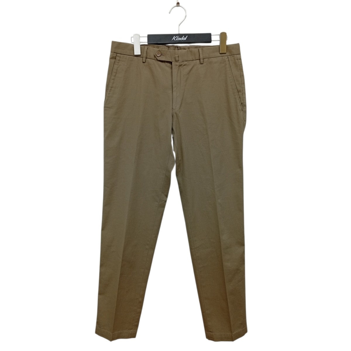 UNITED ARROWS TOKYO ギャバジン スリムテーパード ノープリーツスラックス1114-177-9118 古着・中古-1枚目のアイテム画像