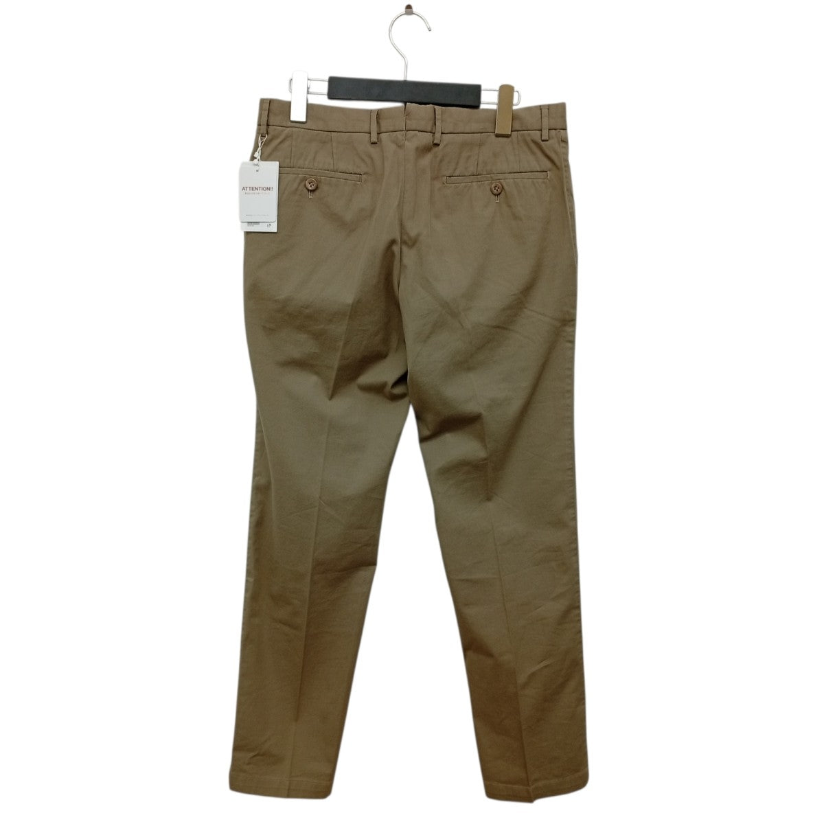 UNITED ARROWS TOKYO ギャバジン スリムテーパード ノープリーツスラックス1114-177-9118 古着・中古-2枚目のアイテム画像