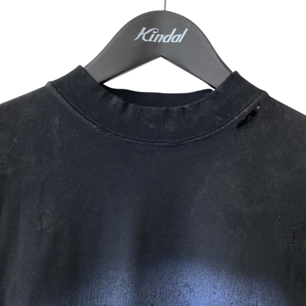 BALENCIAGA パリムーン ユーズド加工 オーバーサイズ Tシャツ739028 古着・中古-3枚目のアイテム画像