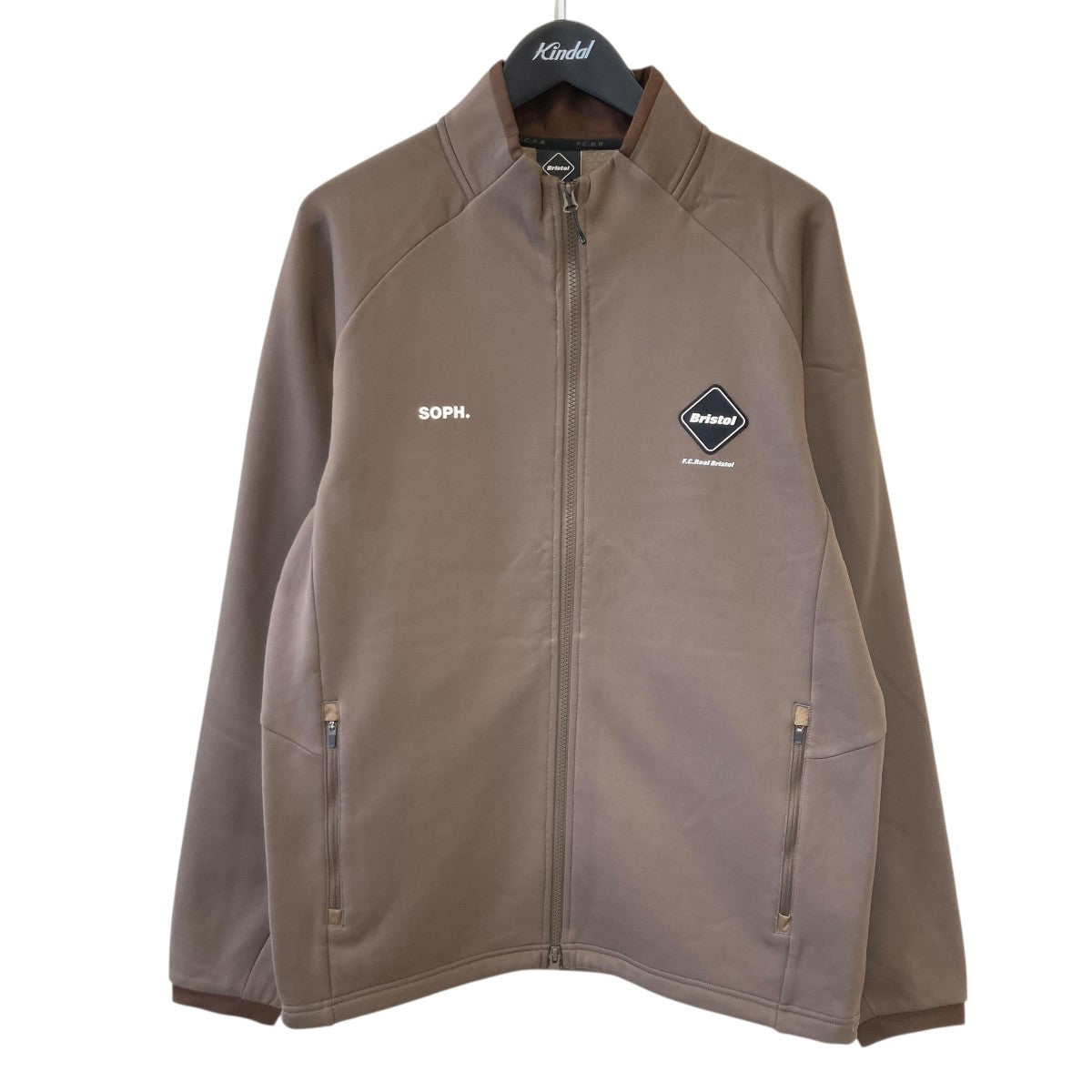 F．C．R．B．×SOPH． STRETCH FLEECE STAND COLLAR BLOUSONジップアップブルゾンFCRB-252029 古着・中古-1枚目のアイテム画像