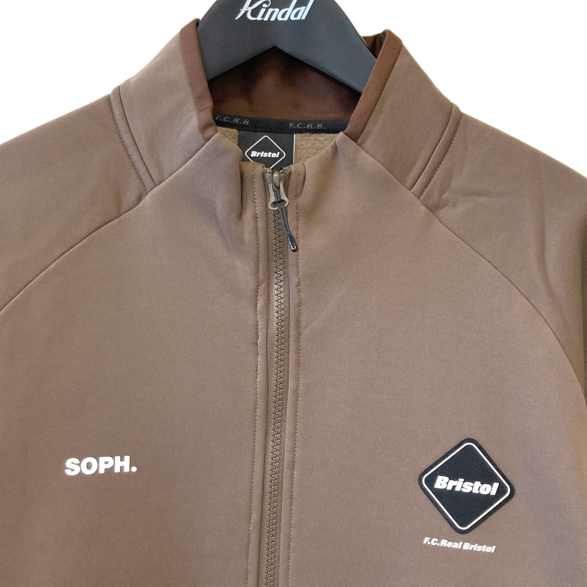 F．C．R．B．×SOPH． STRETCH FLEECE STAND COLLAR BLOUSONジップアップブルゾンFCRB-252029 古着・中古-3枚目のアイテム画像