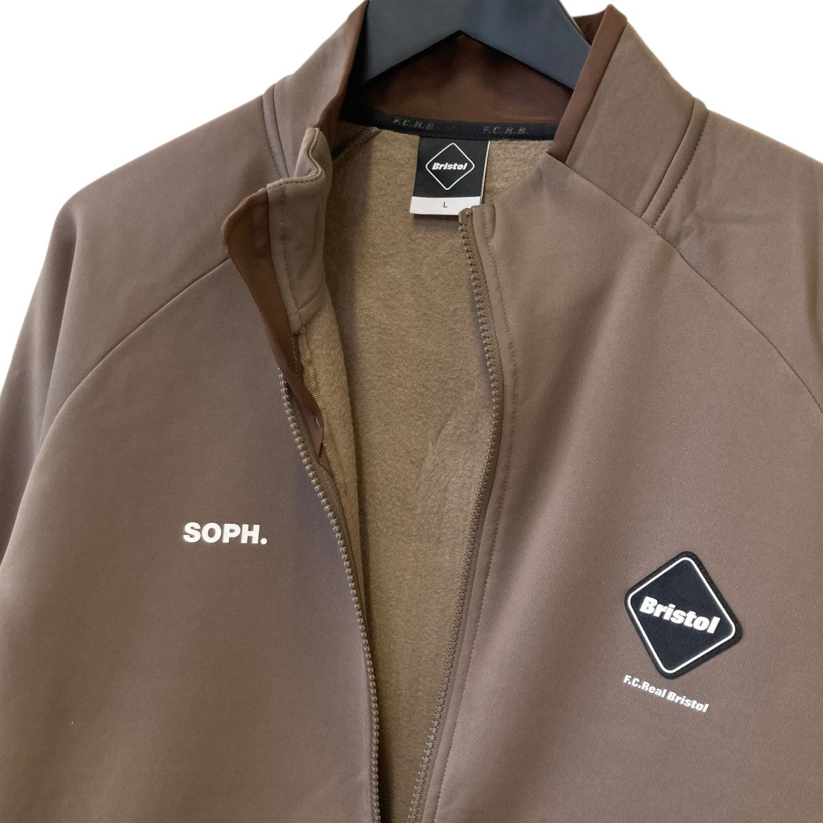 F．C．R．B．×SOPH． STRETCH FLEECE STAND COLLAR BLOUSONジップアップブルゾンFCRB-252029 古着・中古-4枚目のアイテム画像